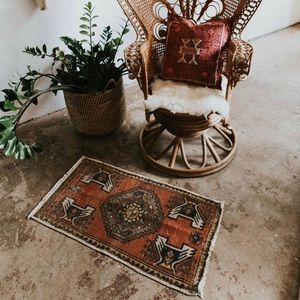 Vintage Turkish Prayer Rug